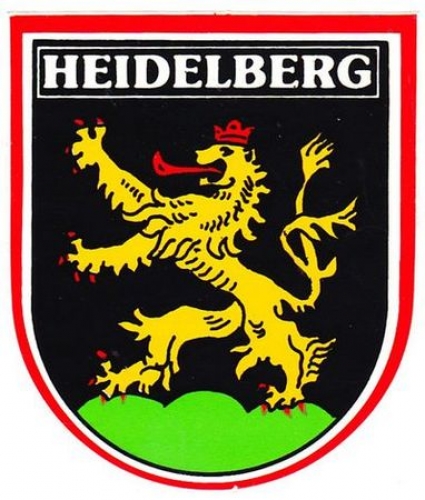 Allemagne Heidelberg 1990 - Blason adhésif