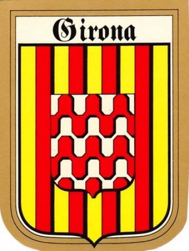 Espagne Girone 1991 - Blason adhésif double face