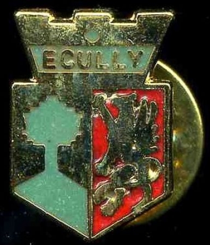 France Pin´s blason de la ville d´Écully (Rhône)