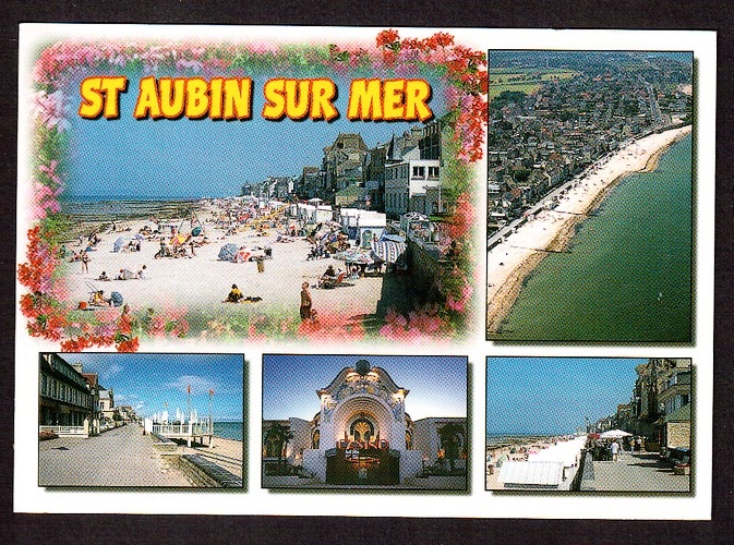 France Cpm  St Aubin sur Mer ( Calvados ) - multivues - plages