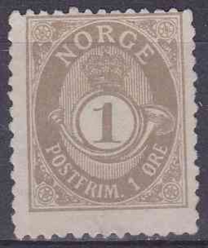 NORVEGE 1894 OBLITERE N° 46 (B)