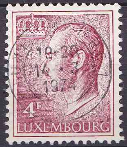 LUXEMBOURG 1971 oblitéré N° 779