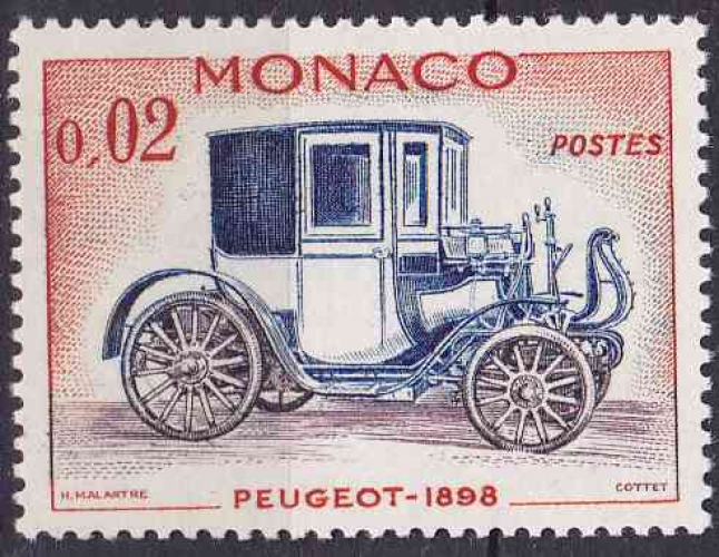 MONACO 1961 NEUF** MNH N° 558