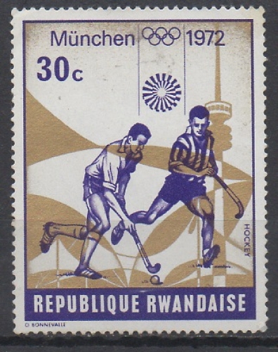 RWANDA 1972 - JO MUNICH 72