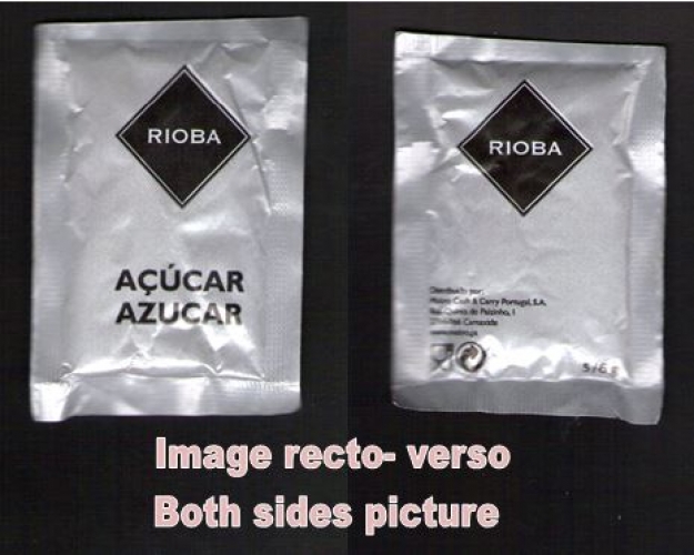 PORTUGAL Sachet Sucre Sugar RIOBA