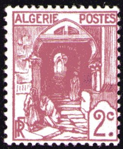 Algérie - Y&T 0035 - Rue de la Casbah