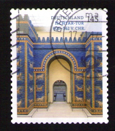 ALLEMAGNE Oblitération ronde Used Stamp Porte d´Ischtar Tor 2013