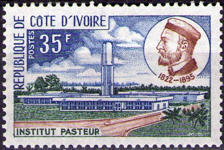 Côte d'Ivoire - Y&T 343 - Institut Pasteur