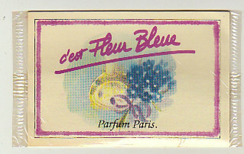 carte parfumée C'est Fleur Bleue Magique