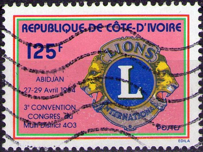 Côte d'Ivoire - Y&T 684 - Congrès Multi District 403