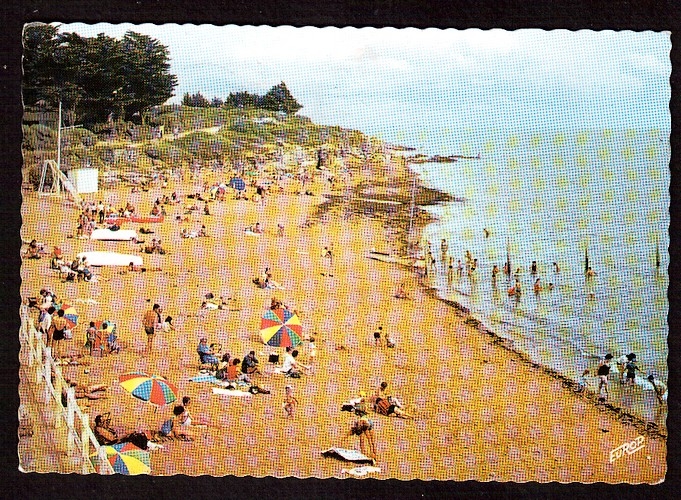 France Cpsm Préfailles ( L-Atl )  Plage de Port Meleu