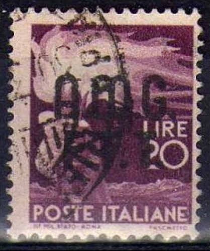 Italie - Amg-Ftt 1947 - Démocratique 20 L.