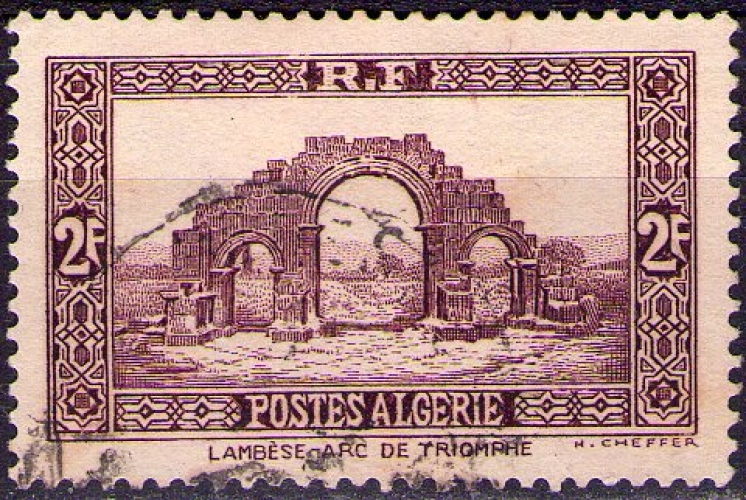 Algérie - Y&T 0120 - Lambèse - Arc de Triomphe