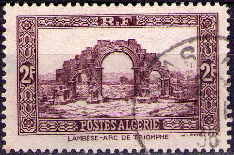 Algérie - Y&T 0120 - Lambèse - Arc de Triomphe