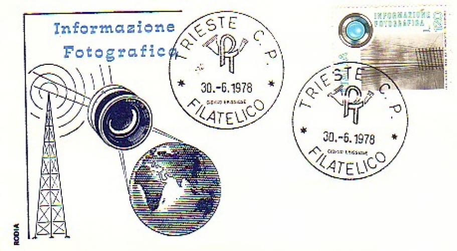 Italie 1978  Y&T  1352  sur FDC  