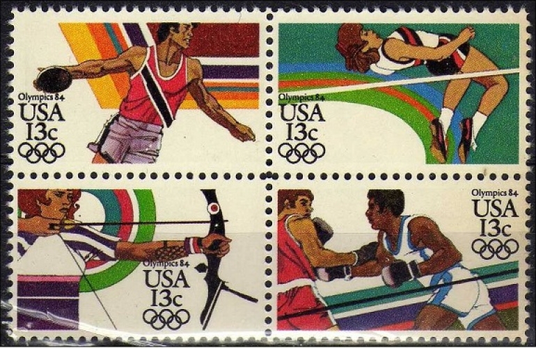 Etats-Unis 1983 - Jeux Olympiques Los Angeles III   (g1841)