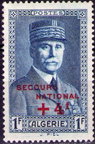 Algérie - Y&T 0170 - Maréchal Pétain