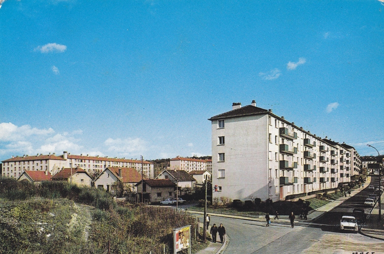 (77)-CHAMPAGNE SUR SEINE- Quartier des Pleins Paniers .-circulée -edit: MAGE