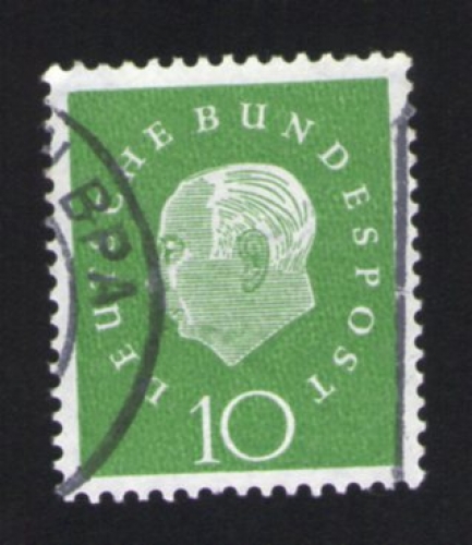 ALLEMAGNE Oblitération ronde Used Stamp Tête de Profil