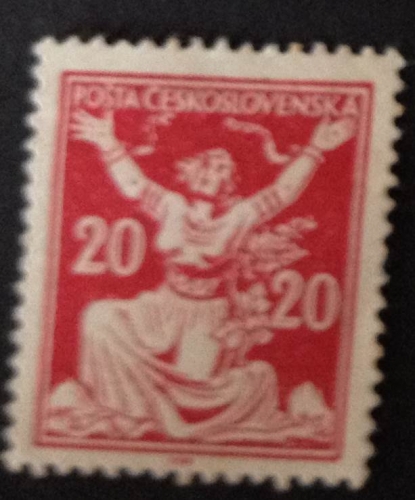 Tchécoslovaquie 1920-25 YT 160 neuf/charnière