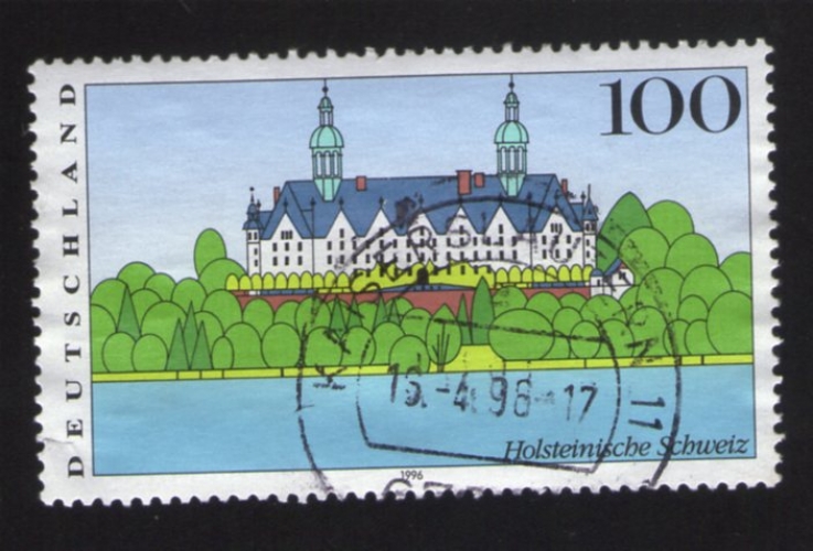 Allemagne 1996 Oblitération ronde Used Stamp Hotel Holsteinische Schweiz