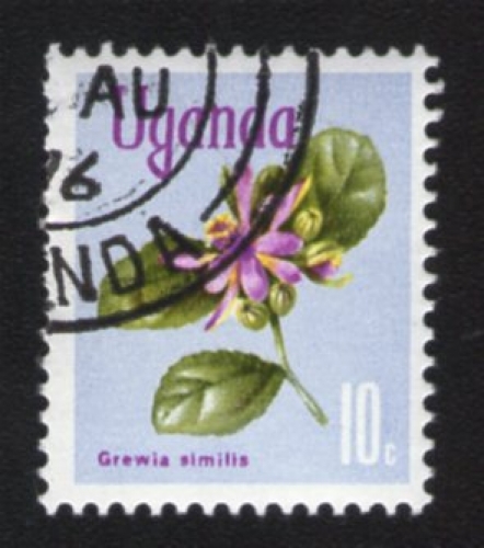 Ouganda Oblitération ronde Used Stamp Fleur Flower Grewia Similis