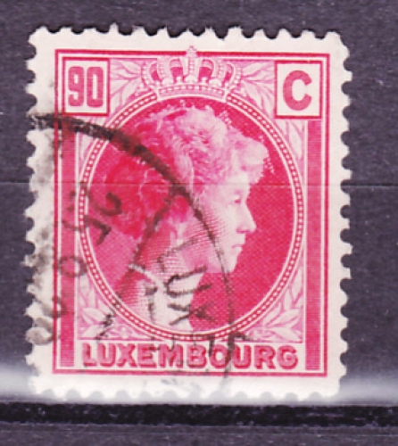 LUXEMBOURG 1926-28  Y & T  n° 178 Grande Duchesse Charlotte