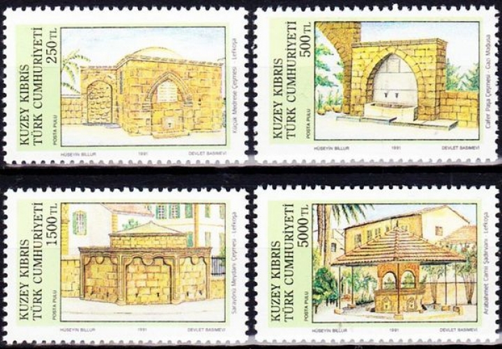 Chypre (Turquie) 1991 Fontaines historiques