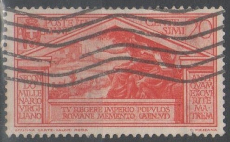 Italie 1930 - Virgile 20 c.