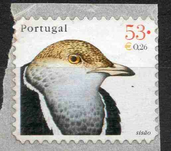 Portugal Yvert N°2469 Neuf 2001 Oiseau Adhesif