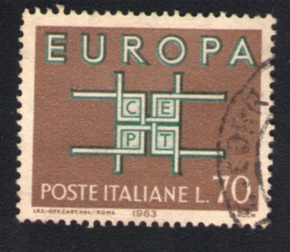 Italie 1963 Oblitéré rond Used Stamp EUROPA 70 Lires