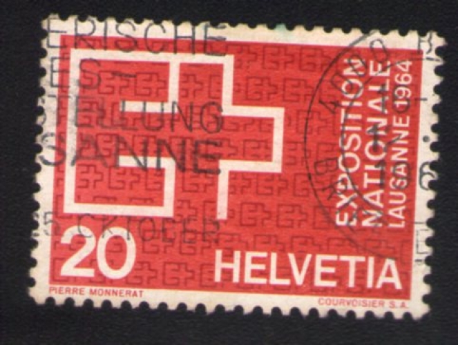 Suisse 1963 Oblitéré Used Stamp Exposition Nationale Lausanne