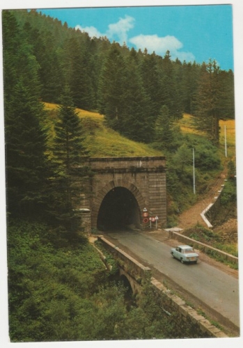 cpm Tunnel routier du Lioran -  automobile