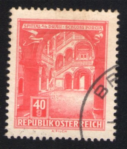 Autriche 1962 Oblitéré rond Used Stamp Schloss Porcia