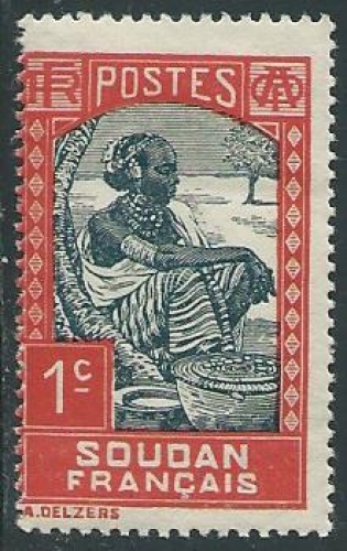 Soudan - Colonies Françaises - Y&T 060 (*) 