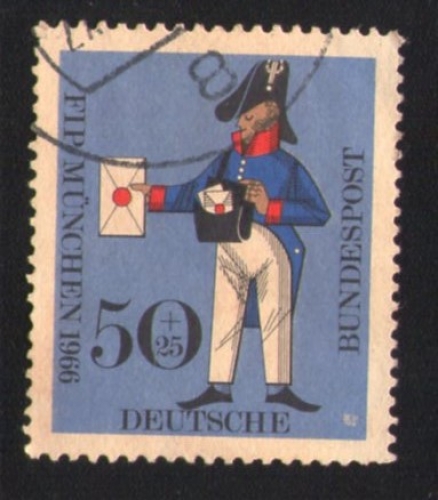 Allemagne 1966 Oblitéré rond Used Postier Prusse