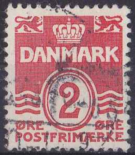 DANEMARK 1933 OBLITERE N° 208