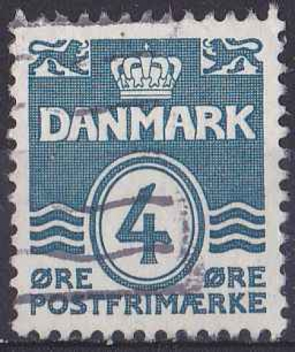 DANEMARK 1933 OBLITERE N° 209