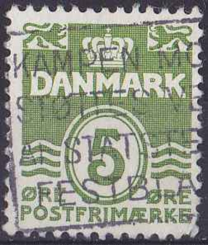 DANEMARK 1933 OBLITERE N° 210