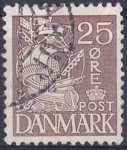 DANEMARK 1933 OBLITERE N° 217 I