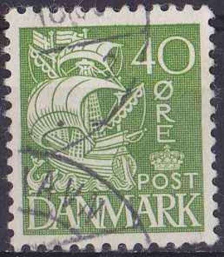 DANEMARK 1933 OBLITERE N° 221 I