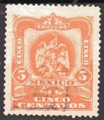 2382 - Y&T n° 193 - oblitéré - Armoiries - Aigle - 1899 - Mexique