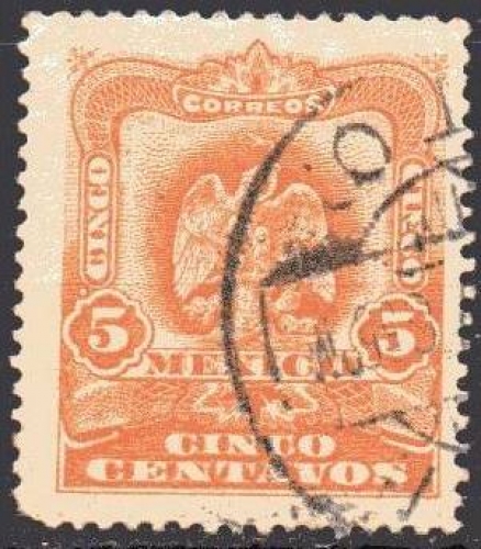 2383 - Y&T n° 193 - oblitéré - Armoiries - Aigle - 1899 - Mexique