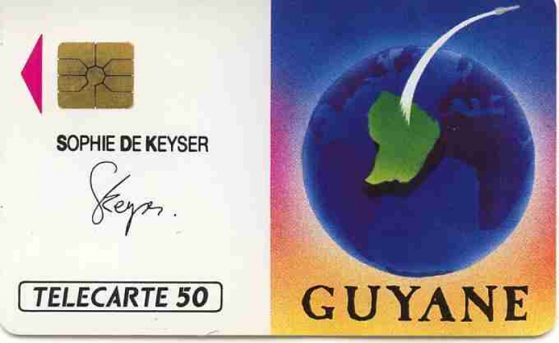 France F105 Guyane Arianespace 50U-SO2 12/89