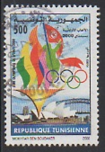 TUNISIE 2000 - JO SYDNEY - YT : 1395