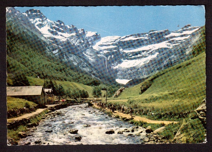 France Cpsm Gavarnie ( Hautes Pyrénées ) Le  Cirque et la Chaumière