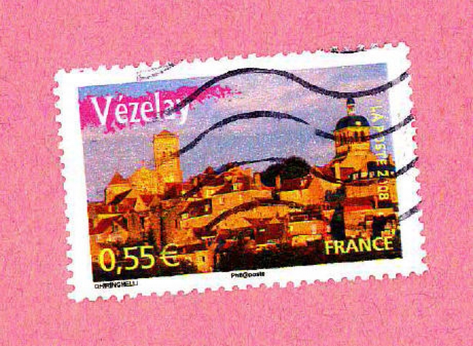 France 2008 Oblitéré Used Stamp Vézelay Y&T 4164