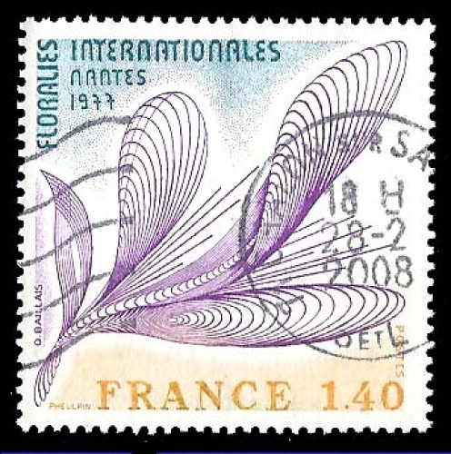 France - n° 1931 obl - année 1977