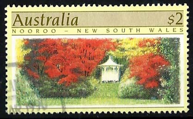 Australie - Y&T 1128 obl - Jardins d'Australie - année 1985