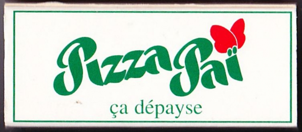 France Boîte d'allumettes Pizza Paï